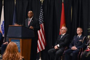 NDISAC Keynote at GW Veterans Day Ceremony